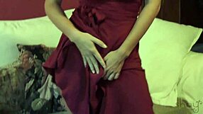 shay laren in pink dress