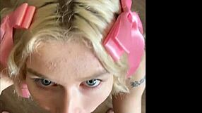 Emma Rosie's hot blowjob?