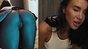 Bad girl Katrin Tequila spanked horny