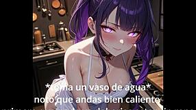 Shogun Raiden Parte 2 Joi Cei Femdom Español Anime