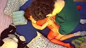 lena moaning while getting deepthroat and cumshot