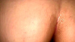 first time anal with big ass latina nympho ends in creampie