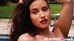 Megan Blake Poses with Big Tits in Hot Lingerie