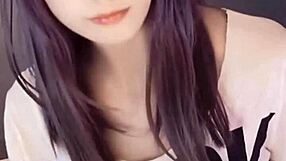 cat-eared bob-haired ladyboy's solo play caught on cam