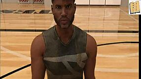 gorgeous brunette katie performs deepthroat scene