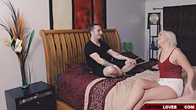 my stepsister curious about what guys really like 😏