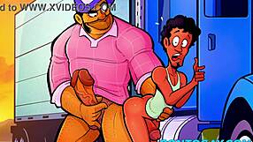 Br69 a rodovia do sexo - mochileiro virgem teve que dar o cu pro caminhoneiro pirocudo