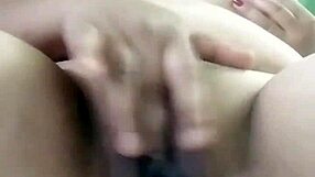 Pornstar Poosoo Fingers Her Pussy Hard