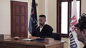 In XXX Justice, The Judge Orders Hot Group Sex And Double Penetration Treatment.