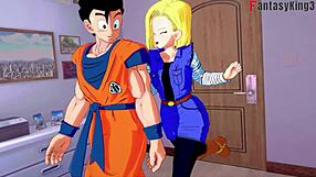 I-I saw Bulma and Goku fuckin' while Gohan and Android 18 watched.