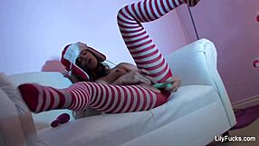 Happy Squirting Christmas with Lily Carter