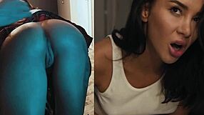 Bad girl Katrin Tequila spanked horny