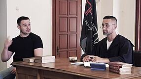 In XXX Justice, The Judge Orders Hot Group Sex And Double Penetration Treatment.