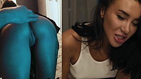 Bad girl Katrin Tequila spanked horny