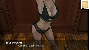 gorgeous brunette katie performs deepthroat scene