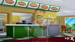 Mexican girl in Summertimesaga takes cum and ends up pregnant