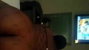 ebony babe rides in cowgirl position with intense passion