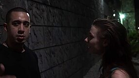 Real teen tastes cum after getting stranded