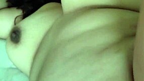 A loving couple, husband and wife, share intimate moments