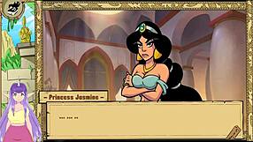 princess jasmine in queen trainer part 1
