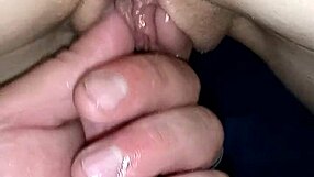 skinny girl friend gets very wet in horny moment