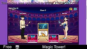 Exploring The Magic Tower In An Anime Game
