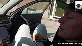 Ashley Cumstar, that hot fat German chick, gets fingered and masturbates