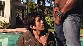 Buff Black Stud Gets Head And Buries His Cock Deep Inside Guys Tight Ass