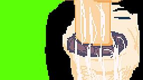 Hentai Blowjob On Big Cock In Pixel Art Animation Boldly