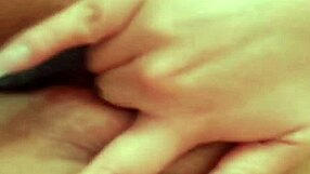 Excited girl wets and sends video to her boyfriend.