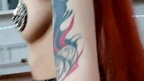 Nastya Fox Strips Naked with Intense Passion