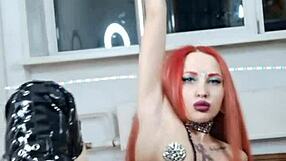 Nastya Fox Strips Naked with Intense Passion