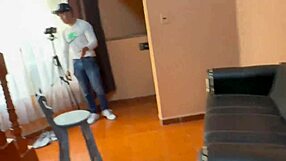 We paid a straight guy to drill a gay man hard