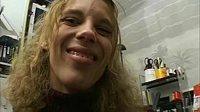 Are you lonely in the office? This blonde teen reaches orgasm solo