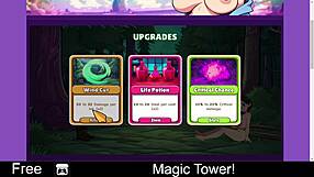 Exploring The Magic Tower In An Anime Game