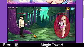 Exploring The Magic Tower In An Anime Game