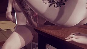 Alice Receives Footjob And Doggy Fuck From Futanari In Uncensored Hentai