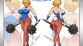 Anime-themed bunny hentai slideshow.