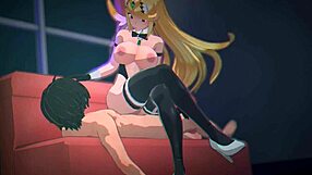 Anime-themed bunny hentai slideshow.