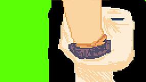 Hentai Blowjob On Big Cock In Pixel Art Animation Boldly