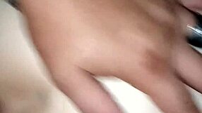 skinny girl friend gets very wet in horny moment