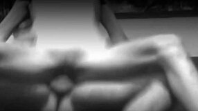 skinny wife playing in front of the camera.