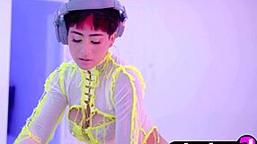 Amazing Latina Teen 18+ Mia Valentine Shows Hot Big Ass During Posing Action