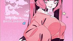 Anime-themed bunny hentai slideshow.