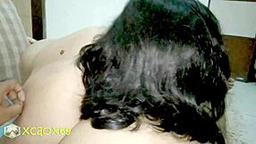 Fucking wife doggy style hot and bent over