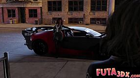 Yo, check this Futa3DX redhead babe getting slammed by futa cock!