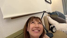 obedient asian maid exposed outdoor with wet pussy and toys