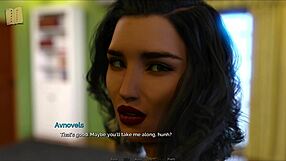 Milf with Big Tits and Ass Dances Seductively