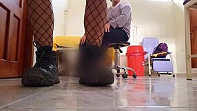 I Invited My Boyfriend to the Office Lab