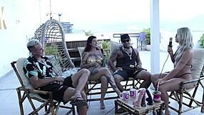 Wild Lingerie Requests in Brazilian Swinger Tale